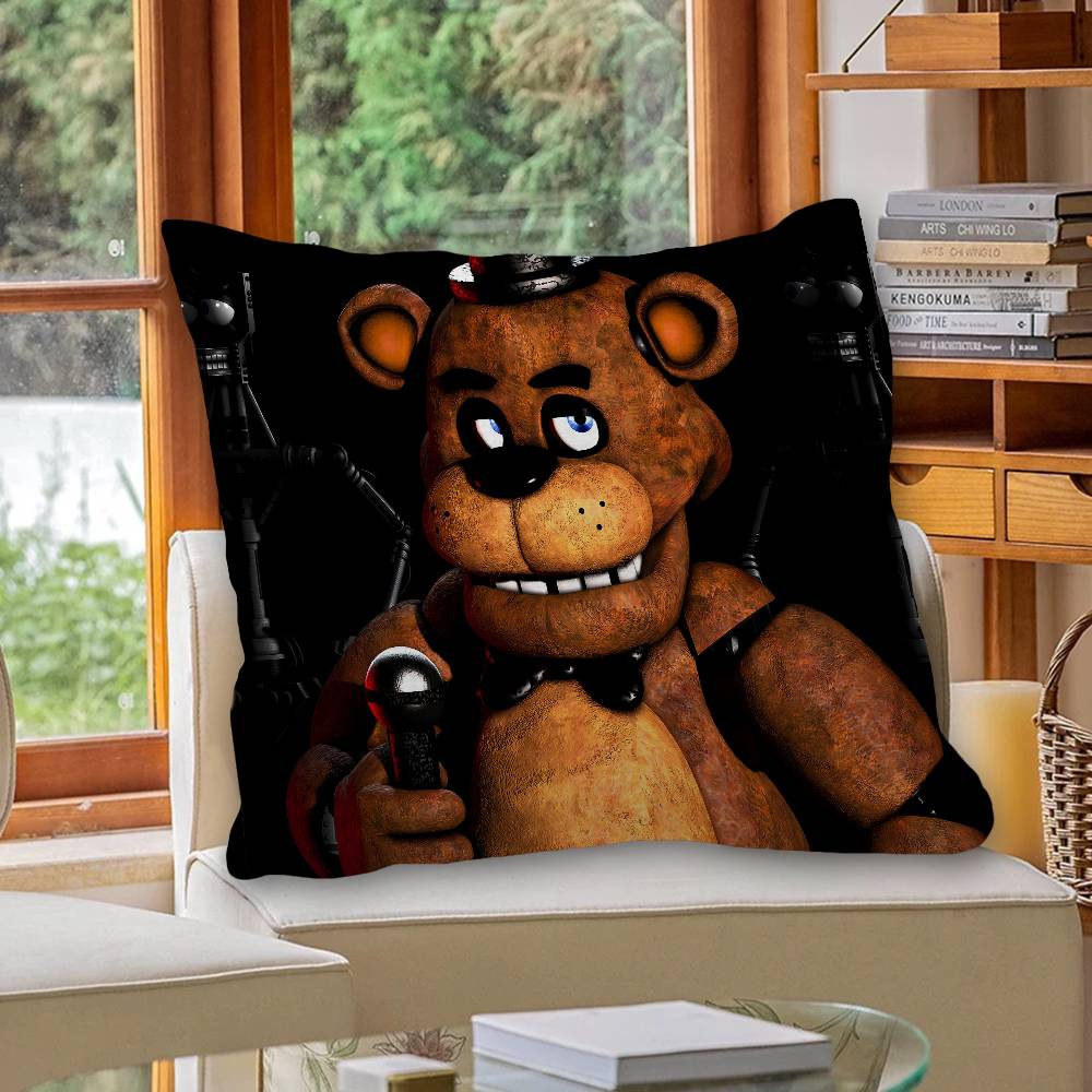 Cute F-FNAF Maple Design Cushion Cover Happy Autumn Harvest decor Holiday Decorati Pillow Cover