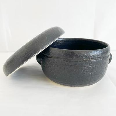 Microwave-safe Ceramic Rice Container for Refrigeration, Made In Japan, Perfect As a Gift for Banko Ware Pottery (1 Cup)