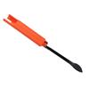 Fishing Rod Holder Foldable Orange Fish Pole Ground Inserted Support Bracket Accessory