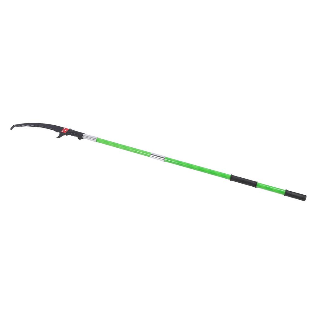 Manual Pole Saw 26 Feet Extendable Tree Pole Pruner High Branch Trimmer with Lightweight Fiberglass