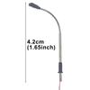 10pcs 1:87 Model LED Street Lamp Lighting Single Head Train Layout Landscape 3V 20mA Led Lamp Lighting