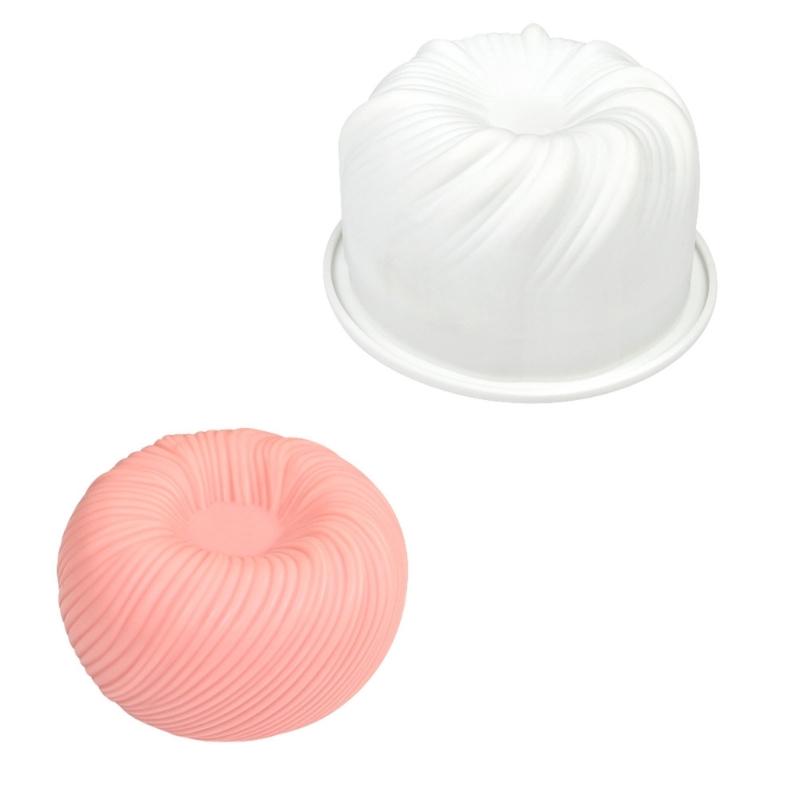 

Силиконовая форма для шоколада, устойчивая к высоким температурам, в форме клубка пряжи, формы для муссовых тортов, аксессуары для выпечки десертов белый