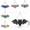 Wall Art Halloween Acrylic Bat Bat Shaped Wall Hanging Bat 6-style Halloween Bat Pendant  Bar