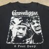 Gravediggaz Weißes Baumwollhemd Volle Größe S5XL Unisex T302 Unisex T-Shirt
