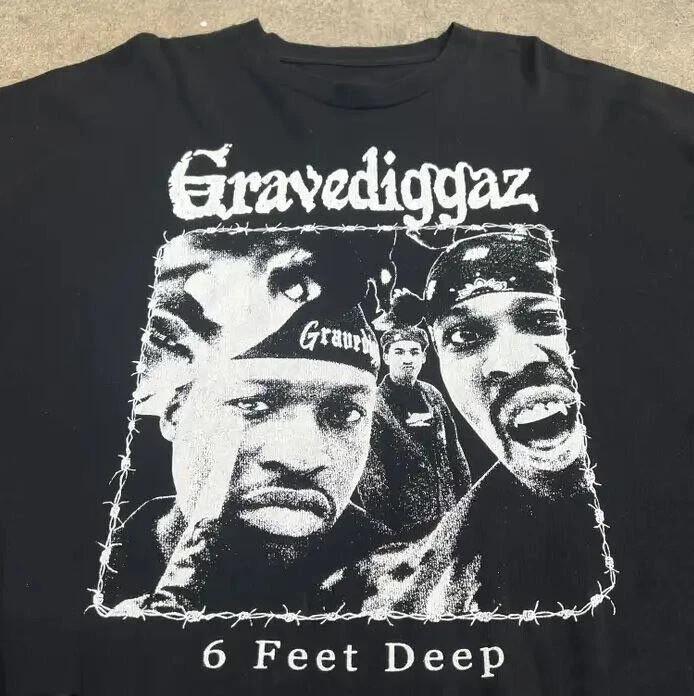 

Gravediggaz White Cotton Shirt Full size S5XL Unisex T302 Unisex T-Shirt XXXXL