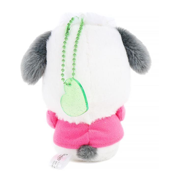 Sanrio Pochacco Mascot Holder Mini Plush Toy (Emo-kyun)