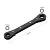 5pcs Double Box End Ratcheting Wrench Set Reversible 12-Point Socket Spanner 6-21mm Auto Repair Tools Hand Tools