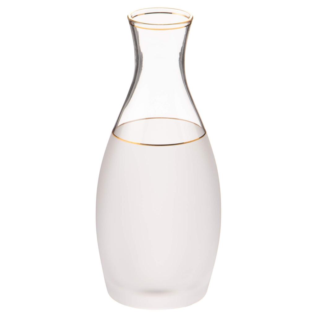 Toyo Sasaki Glass Sake Bottle, Gold Lined, 180ml, Made In Japan, 61001-478