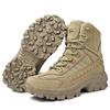 Fashion Men's Desert Combat Boots Outdoor Non-slip Tactical Boots Hiking Desert Ankle Hunting Shoes Work Safty Men Boots Botines Zapatos