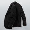 Men's Corduroy Business Suit - Loose Fit, Plus Size, Spring/Autumn