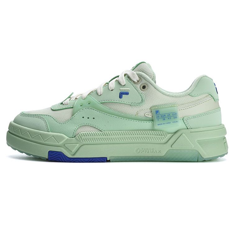 FILA Fusion Bank Casual Low-Top Sneakers Women sneakers Light-Green T12W322201FMA