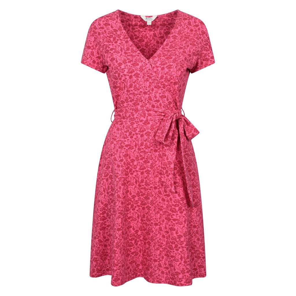 Mountain Warehouse Womens/Ladies Santorini Hibiscus Jersey Wrap Dress