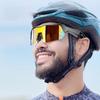 Sportowe Inteligentne Okulary Przeciwsłoneczne Wodoodporne IPX4 Okulary Rowerowe z Soczewkami Polaryzacyjnymi Głośniki Muzyczne Mikrofony Asystenta Dźwięku do Biegania Rower Skuter
