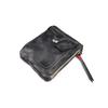 Three Whatna Tanned Natural Cowhide Leather Coin Case for Men and Mini Small Card Genuine Leather Earphone Storage Case SG131 Antique-Style Purse/Coin