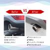 XIKER Mazda CX-5 Exclusive Muffler Cutter Exhaust Tail Pipe Cover Exterior Straight Muffler Tip