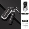 YDC4   Zinc Alloy+Leather Protector Shell For Mercedes Benz C E S Class GLC W206 W223 W214 E300 C260 C300 S450 S500 Car Key Case Cover