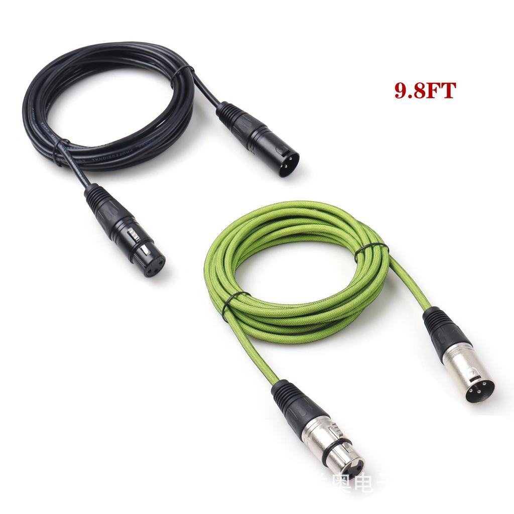 Type-C Male to Female & 5-Pin XLR Audio Cable Set