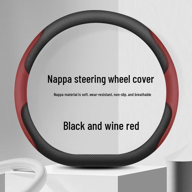 Ideal L8/L9/ONE Steering Wheel Cover: Original Car Color, New Energy Vehicle Interior Accessory.