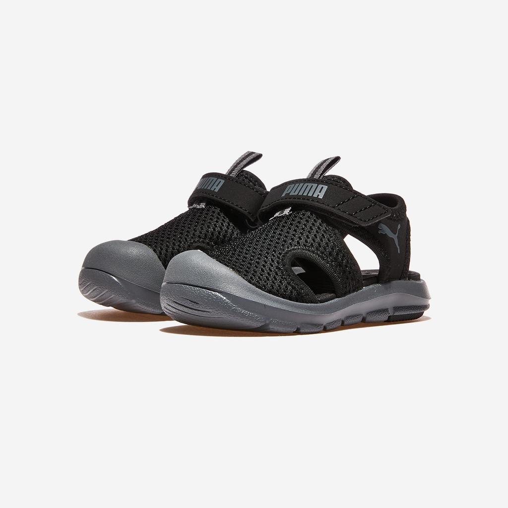 [PUMA] Fun Racer Sandal Mesh Velcro Infant [PKI40157601-PUMA Black-Cool Dark Gray]