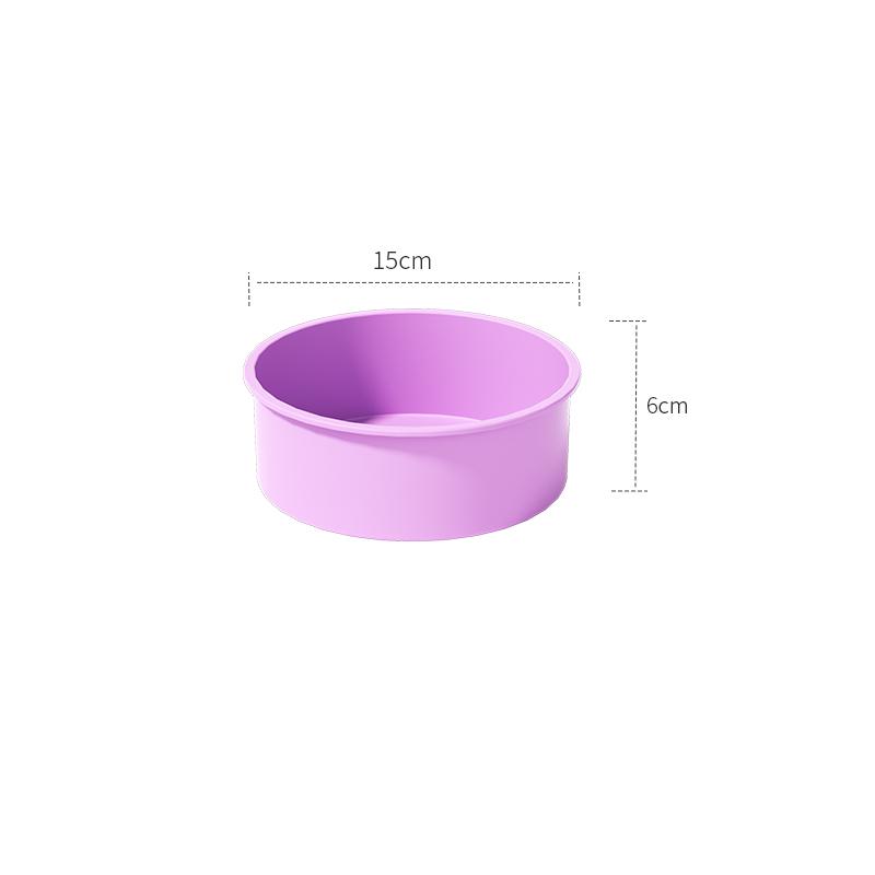 Multi-size silicone cake pans for baking, round cake molds silicone baking pans non-stick quick demoulding suitable for cheeseca