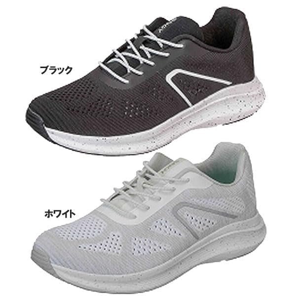 Moonstar Synergy High Shock SNGY 3E Cushion, Lightweight, Soft, Breathable, Cushioning, Rebound, Absorption, Wide, UY06, White, 26.0 cm,