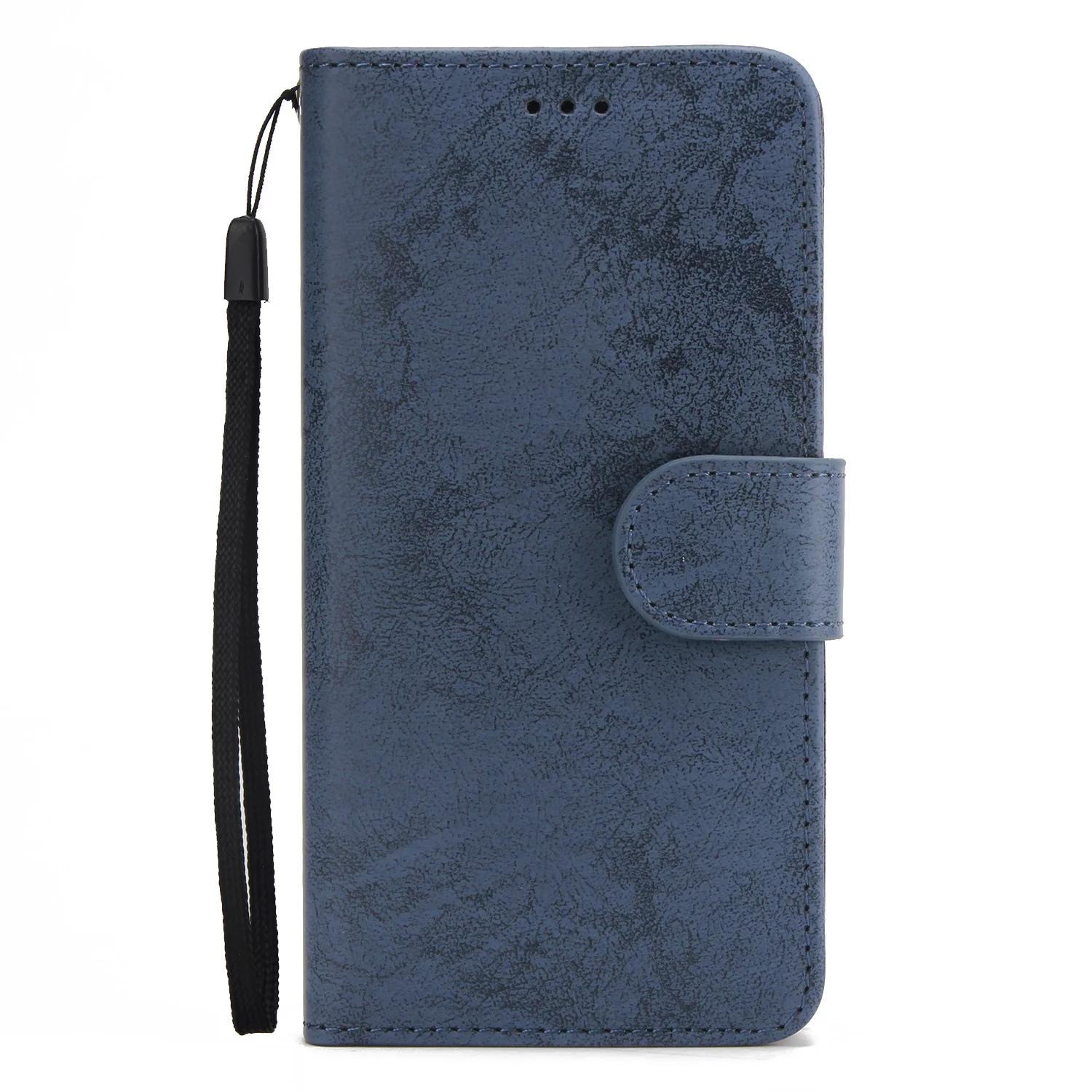 

Retro Leather Wallet Case For Samsung Galaxy S21 Ultra S22 S23 Plus S20 FE Note 20U A52 A73 A81 Magnetic Detachable Flip Cover A72 5G&Case & Strap темно-синий