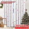 2pcs   2D FLAT PRINTING Curtains (Without Rod) Heartwave Curtain Modern Fashionable Curtainments During the Christmas Holiday