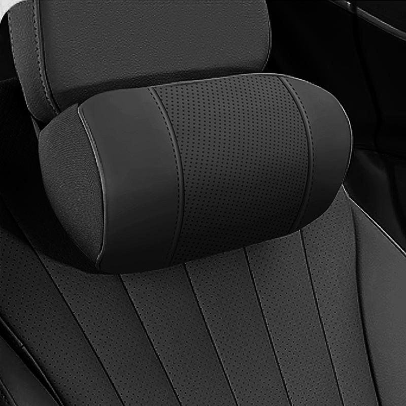 Zhiji R7 All-Season Headrest, Neck & Lumbar Support Memory Foam Car Cushion