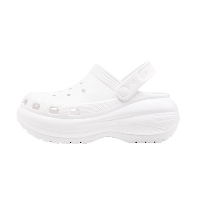 Standard-free light wheel hole shoes classic thick-soled eva non-slip heightening, hot-selling on the beach
