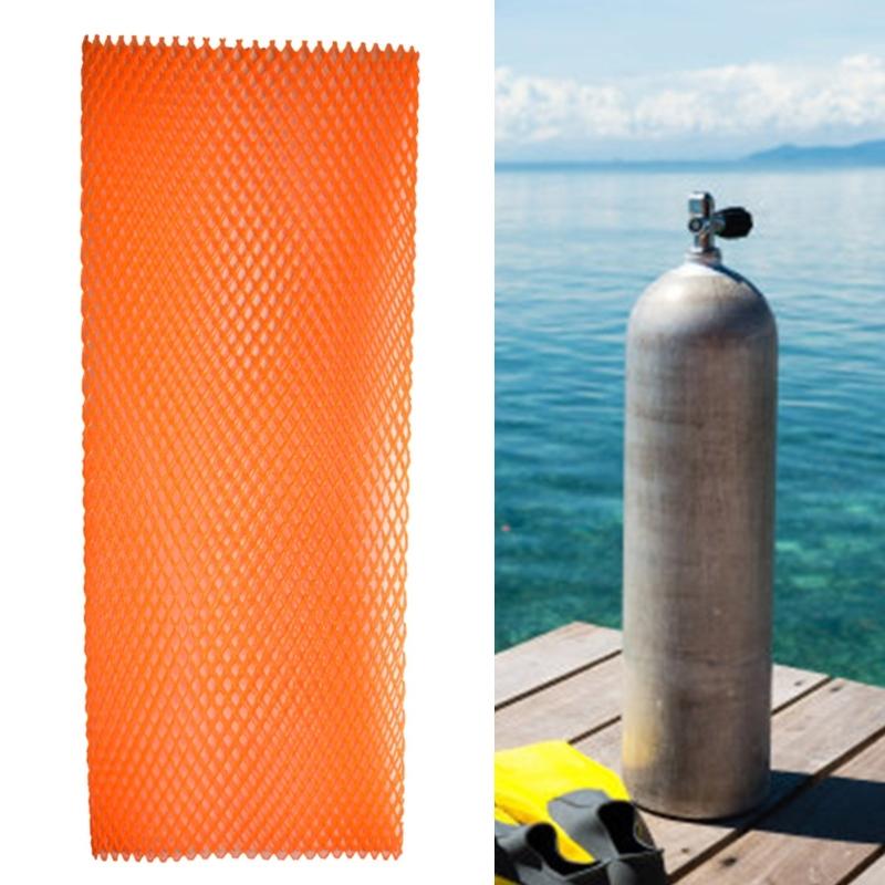 Air Cylinder Sleeve Scubas Diving Tanks Protective Mesh Antiscratch Snorkeling Cylinder Net Protector for Cylinder Protect