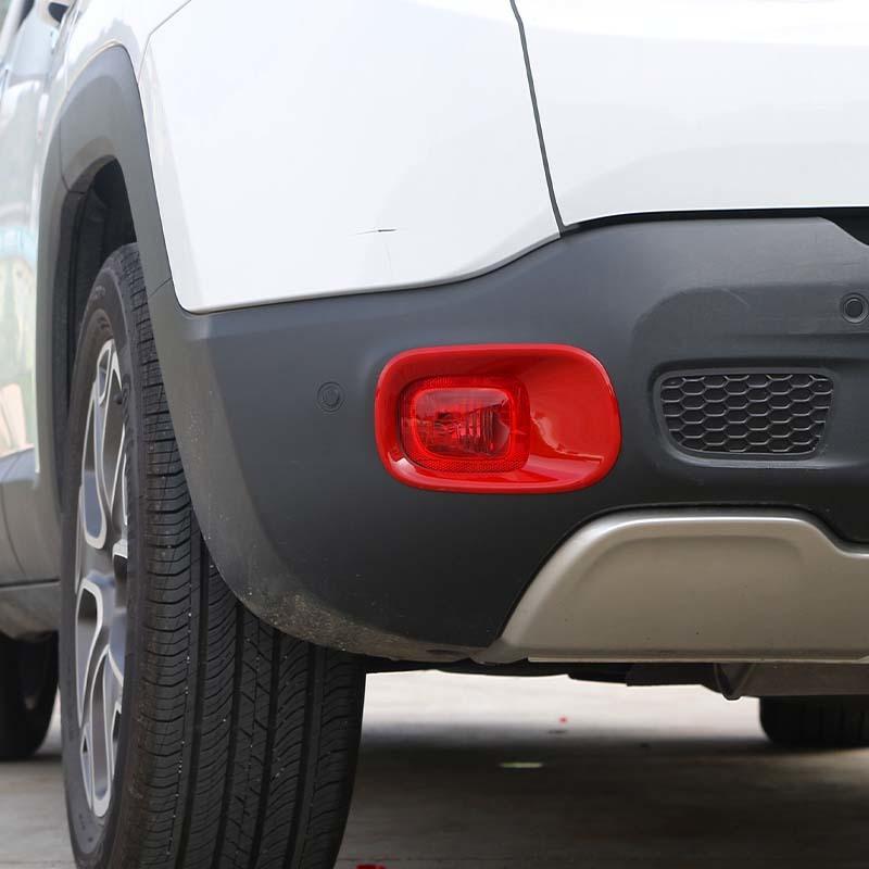 Zadní kryty do mlhy Pouzdro světla ABS Světelná dekorace pro Jeep Renegade 2016 nahoru Exteriérové ​​příslušenství , ABS plast