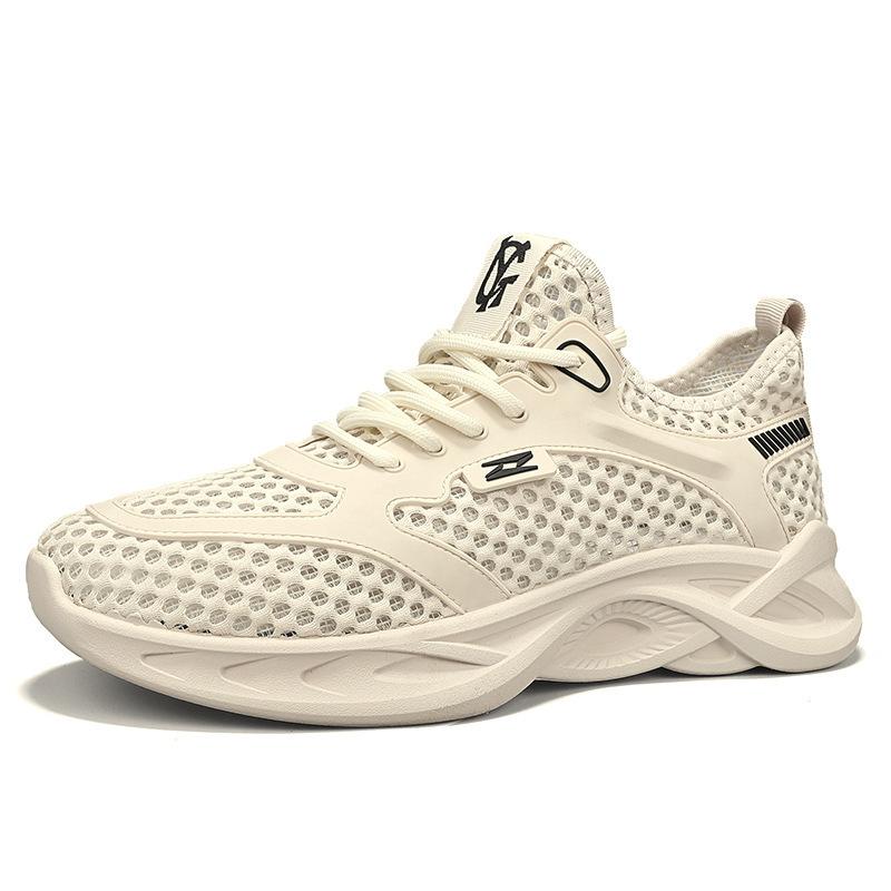 

2025 outdoor hollow blade bottom cold sticky lazy shoes with the same live broadcast leisure sports flying weaving 39