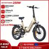 ENGWE L20 3.0 Pro Motor Potente de 250W, Bateria de 48V 15Ah, Suspensão Total, Freios a Disco Hidráulicos, Câmbio Shimano de 7 Velocidades, Autonomia Longa de até 140 km