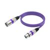 6/10Pcs XLR Male To Female Mic Cable 3 Pins Balanced XLR Microphone Cable for Audio Mixer Speaker Systems Radio Station