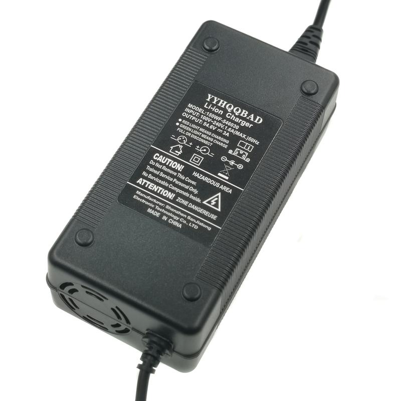 54,6V 3A Batterieladegerät Für 48V 13S Lithiumbatterie Ladegerät Mit Julet 3105 Stecker