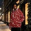 Men's Christmas Hoodie with Long Sleeve Pullover Sweatshirt