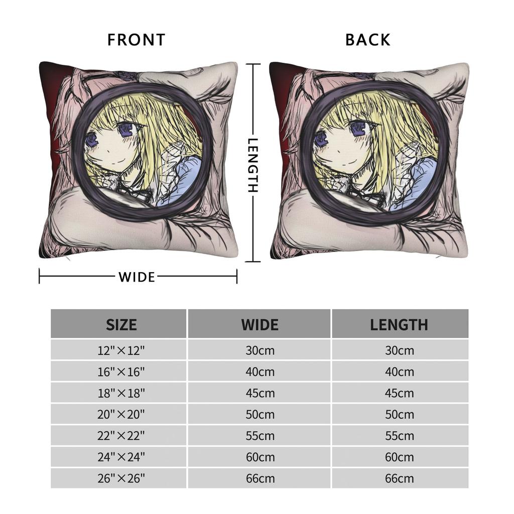 Game Black Souls Anime Pillow Case Design Pillow Cover Novelty Cushion Cover For Sofa Home Decor