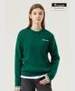 LECOQ Unisex Cable Sweater Pullover Green (Qp123Tst11)