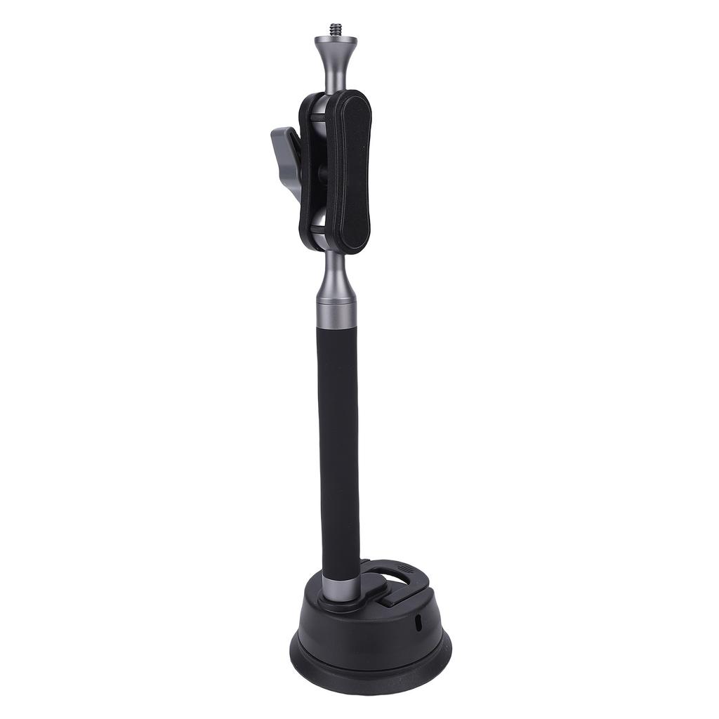 Suction Cup Mount Fit for   360 Action Camera Aluminum Alloy Shake Proof Suction Cup Camera Holder with Articulating Arm Extension Pole