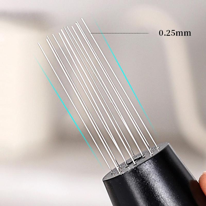 1Pc New Coffee Stirrer Needle Espresso Powder Stirrer Distributor Leveler WDT Distribution Tool Distribution Barista Accessories