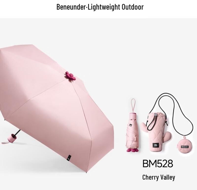 Beneunder Anti-UV Five-Fold Sun & Rain Umbrella