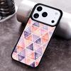 Watercolor Triangle Pattern Phone Case For iPhone 17,16e,15,14,13,12,11,Mini,Pro,MAX soft Silicone Cover