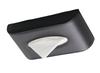 [explosió] Car Tissue Box, Sun Visor Hanging, PU Leather, Magnet, Easy Installation, Black, Width 23.5cm, Height 5cm, Depth 13cm, Ex-003