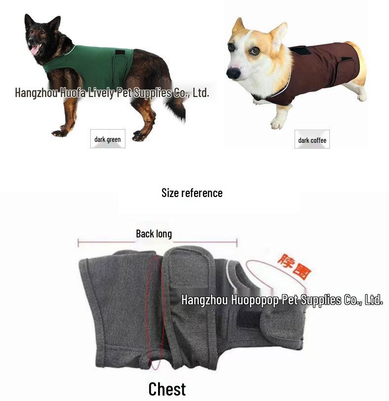 Dog Anxiety Vest Emotional Soothing Jacket for Pets