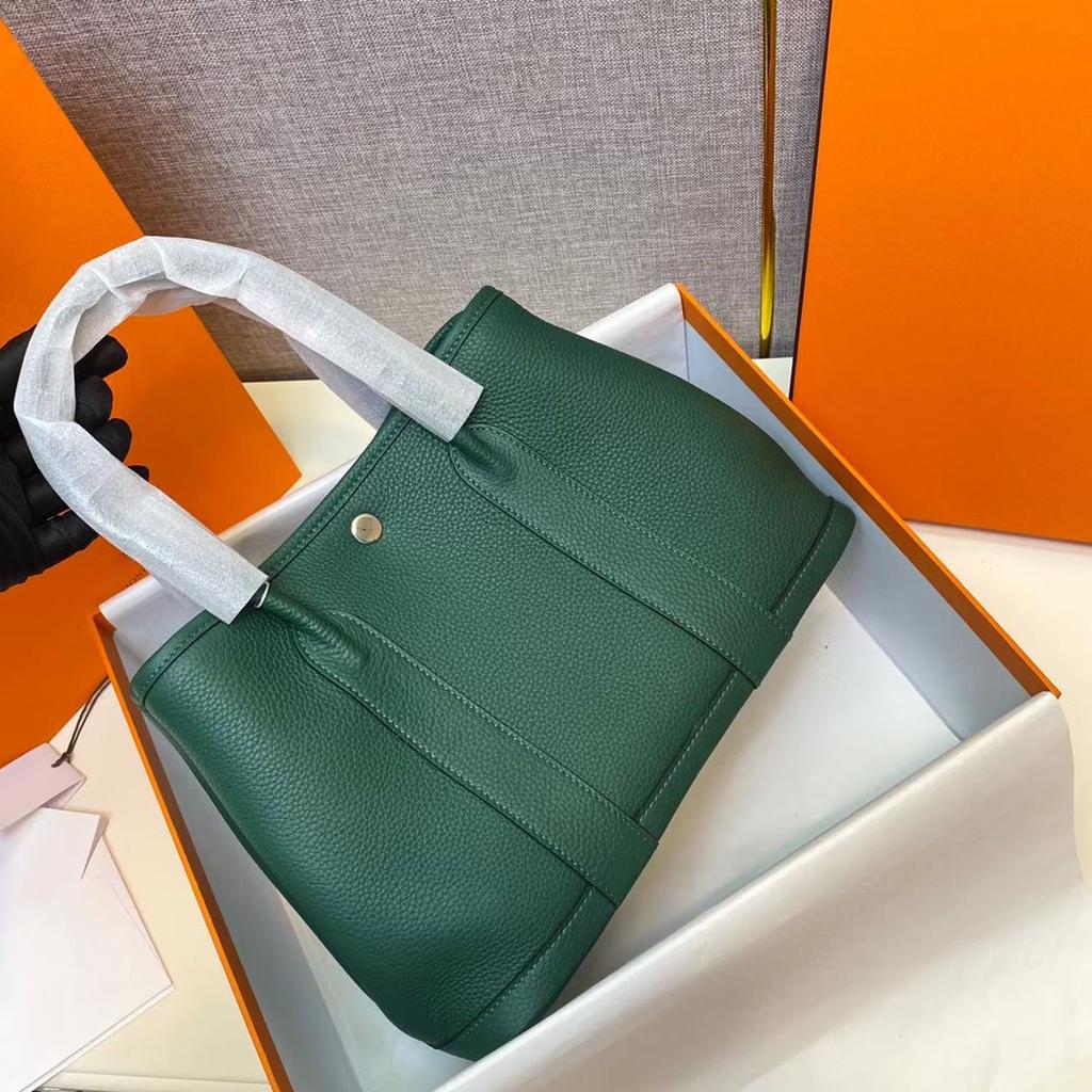 H domov haute couture zahradní taška zahradní párty taška tote velká kapacita TOGO kůže dojížděcí taška kabelka dámská