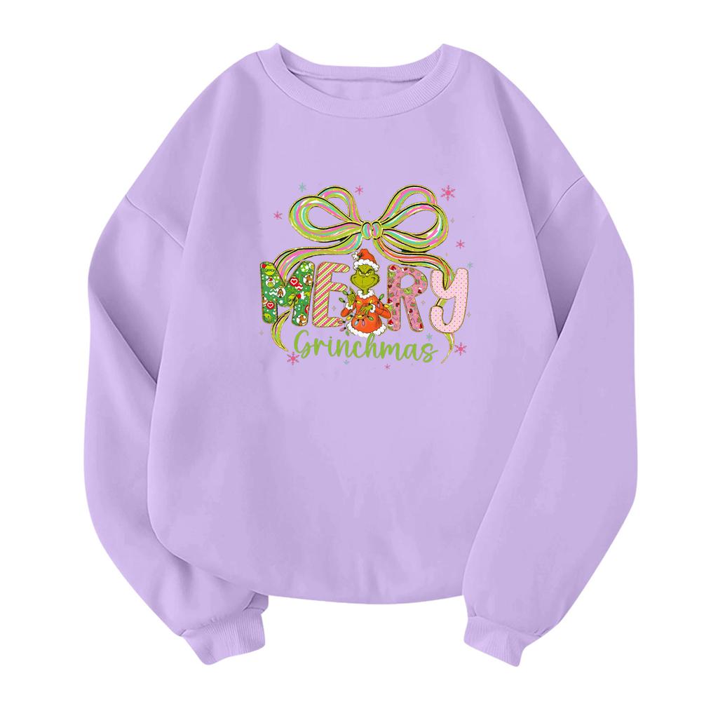 Children's Fashionable Lightweight Long-sleeved Round Neck Pullover With Pockets Printed Pullover