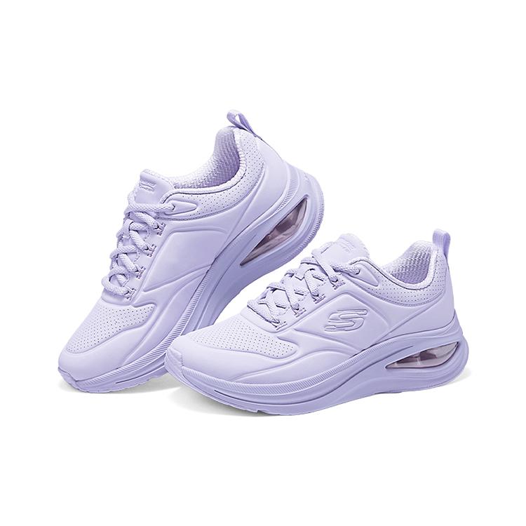 Skechers Fashionable Versatile Casual Supportive Lightweight Height-Increasing Low-Top Running Shoes Women sneakers Lavender 150136-LAV