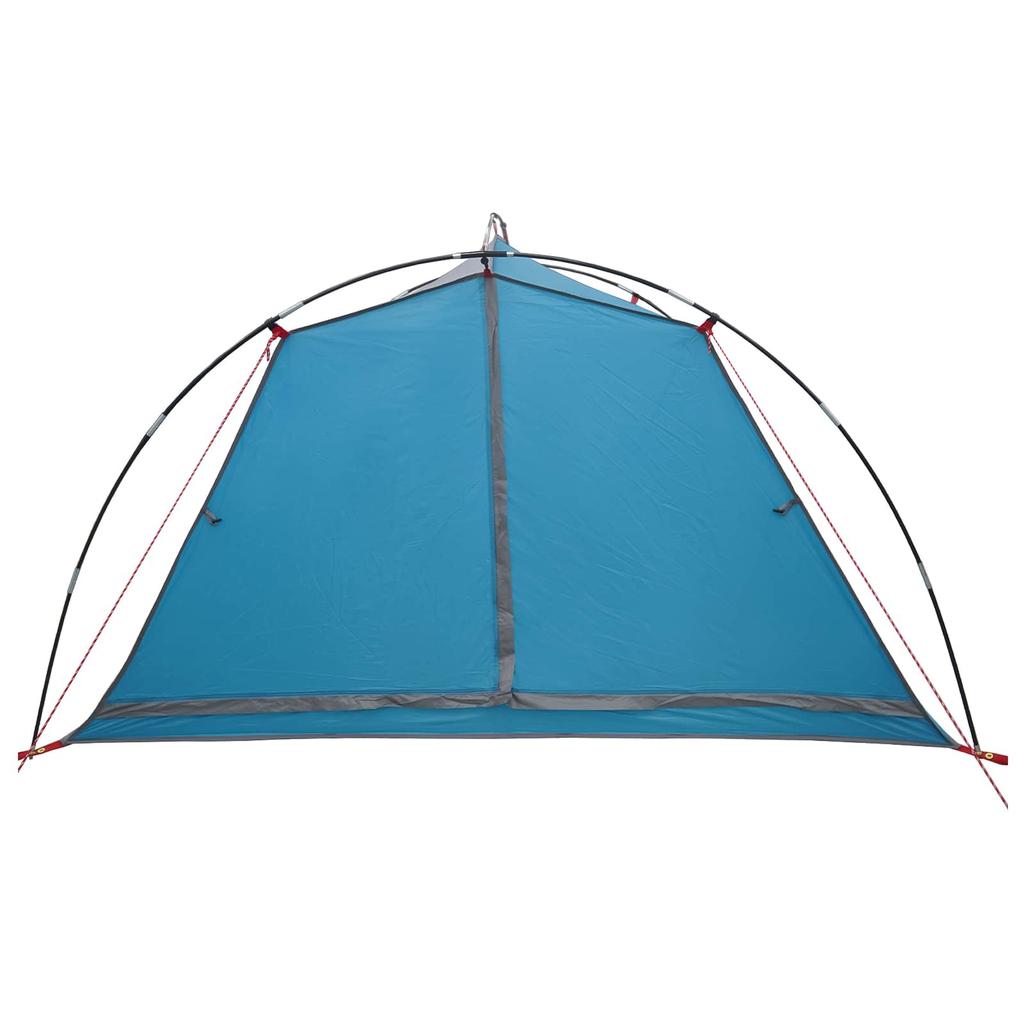 Tunnel Tent Blue 4 Person 185T Polyester with PU Coating