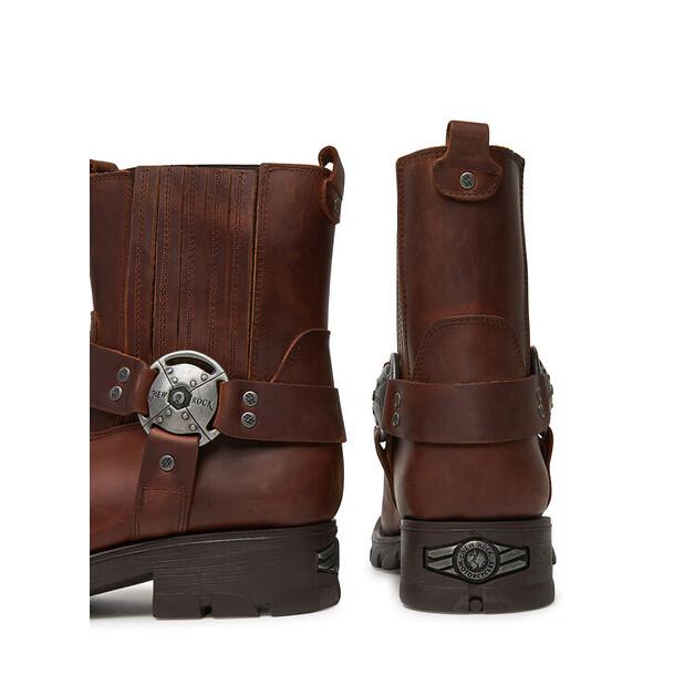 Chelsea Boots NEW ROCK M-7605-S20, Brown