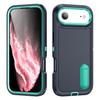 For iPhone Air Case Case Kickstand Phone Cover PC + Silicone + EVA 3-in-1 Design